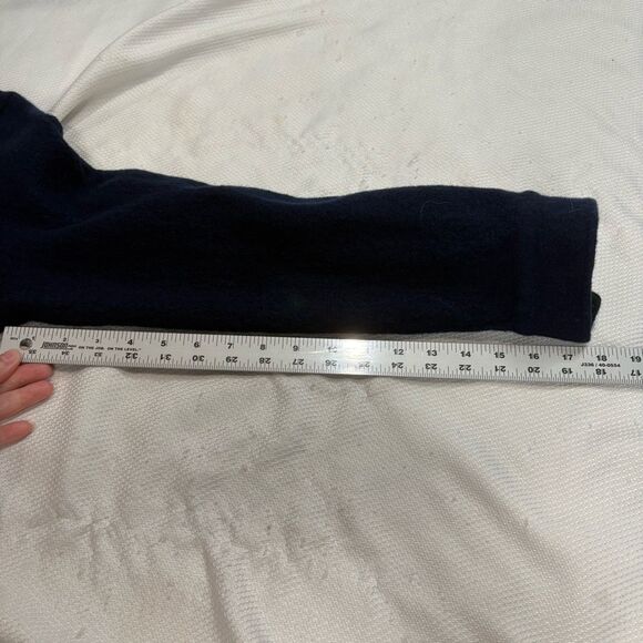 Ted Baker Navy Blue Wool Snap Closure Jacket Sz 10 US Women’s - Picture 6 of 10